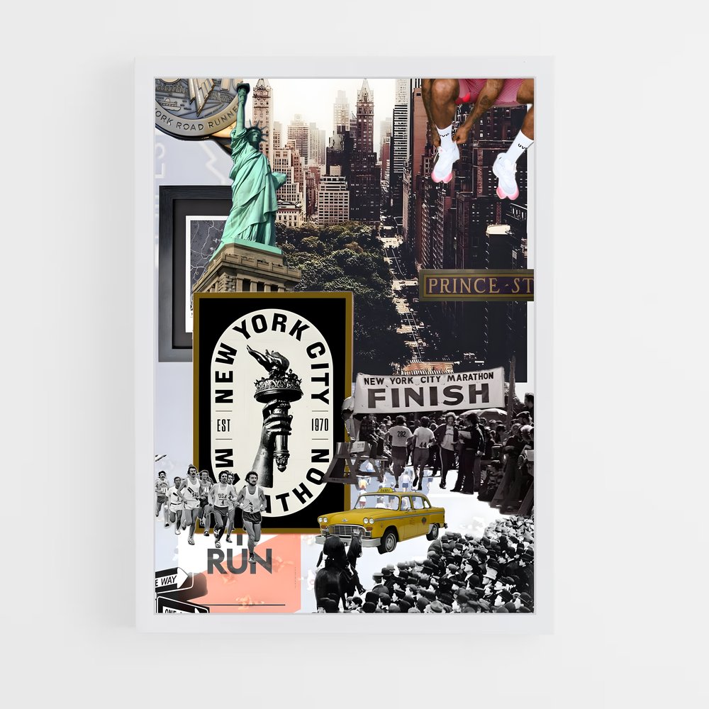 Poster Time to Run – affiche Athlétisme (vue 3)